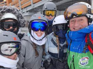 Ski Instructors at Meribel offering private ski lessons