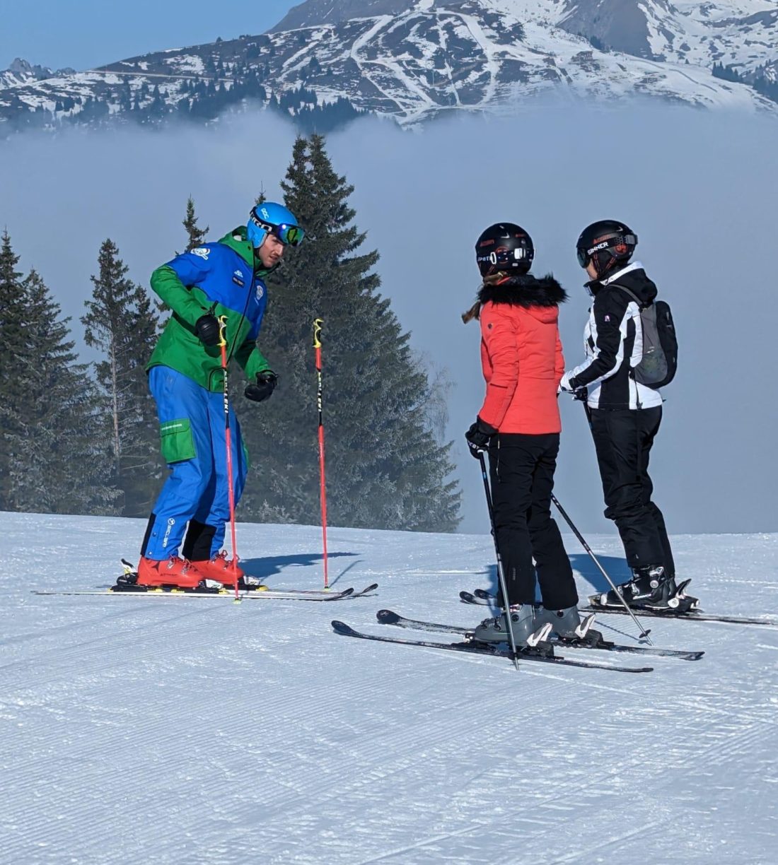 English-speaking ski school lessons Morzine