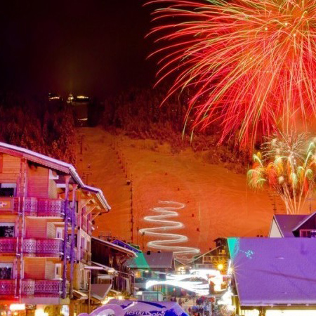 Morzine Christmas / New Years Fireworks